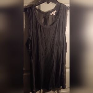 Ladies black Essentials size small tank